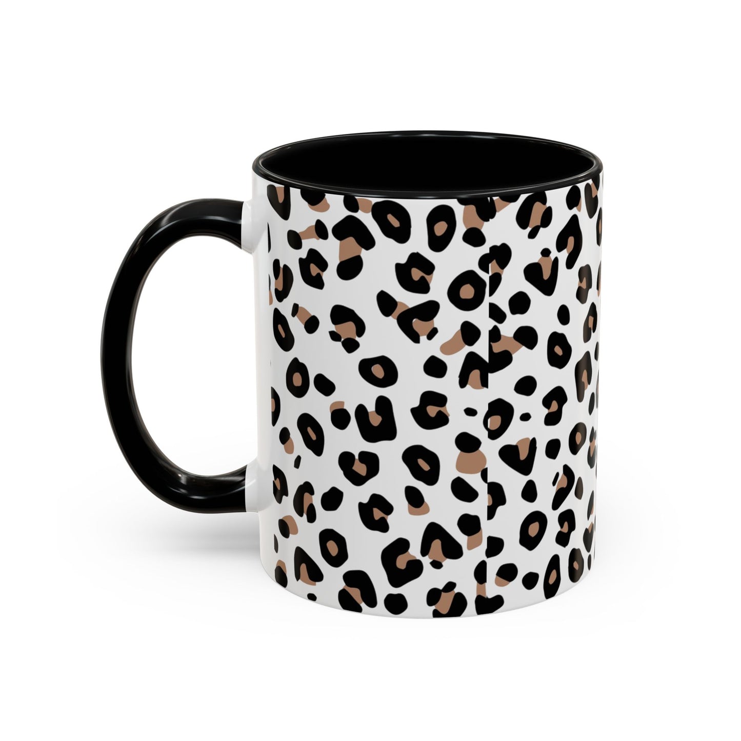 leopard print mug