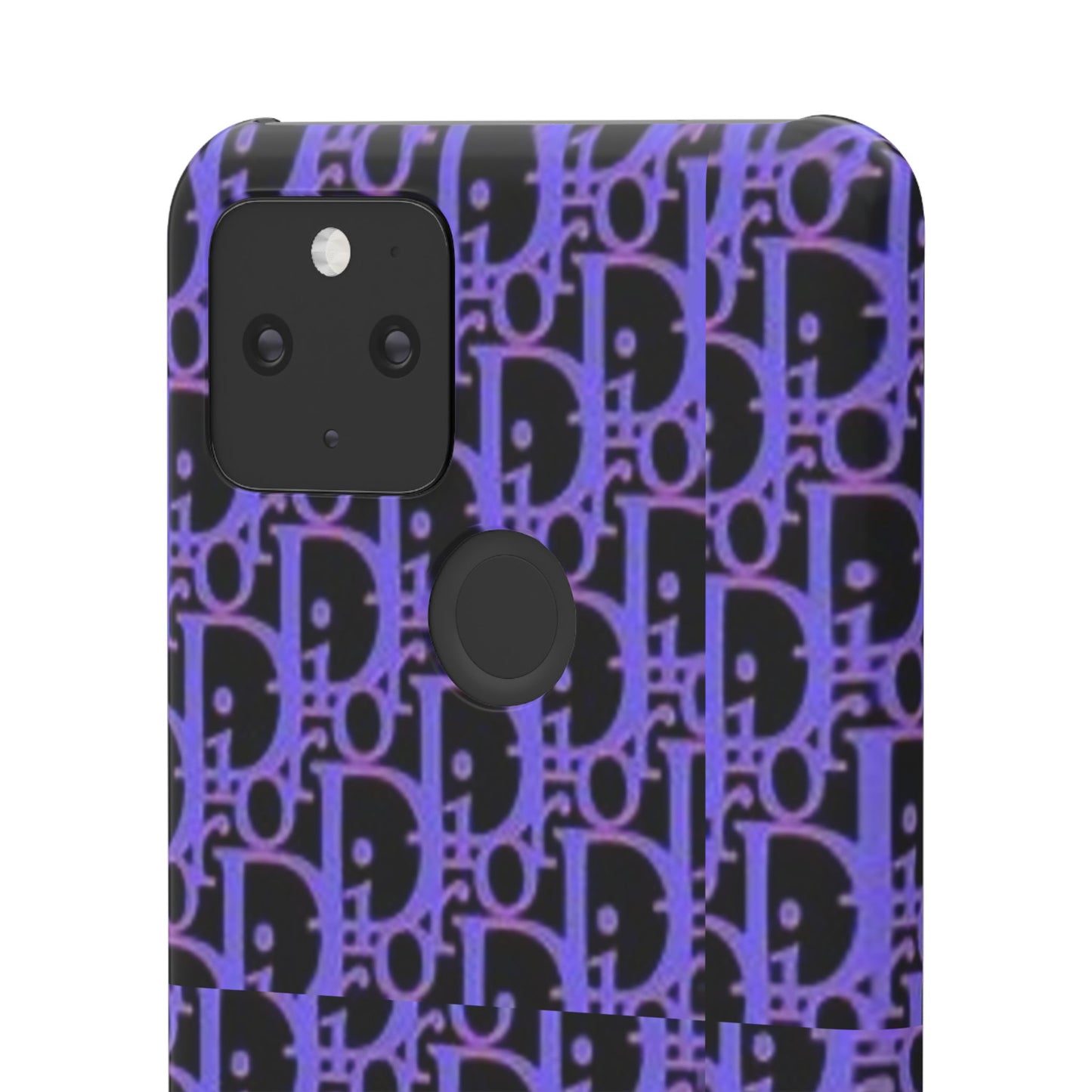 purple DIOR phone case