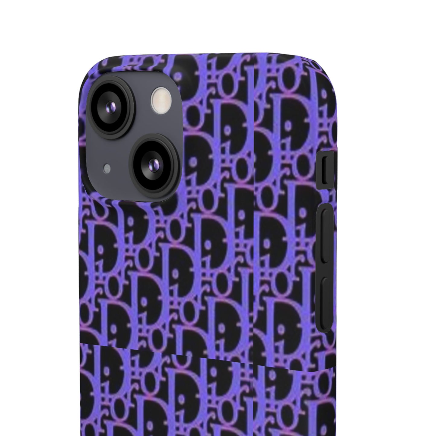 purple DIOR phone case