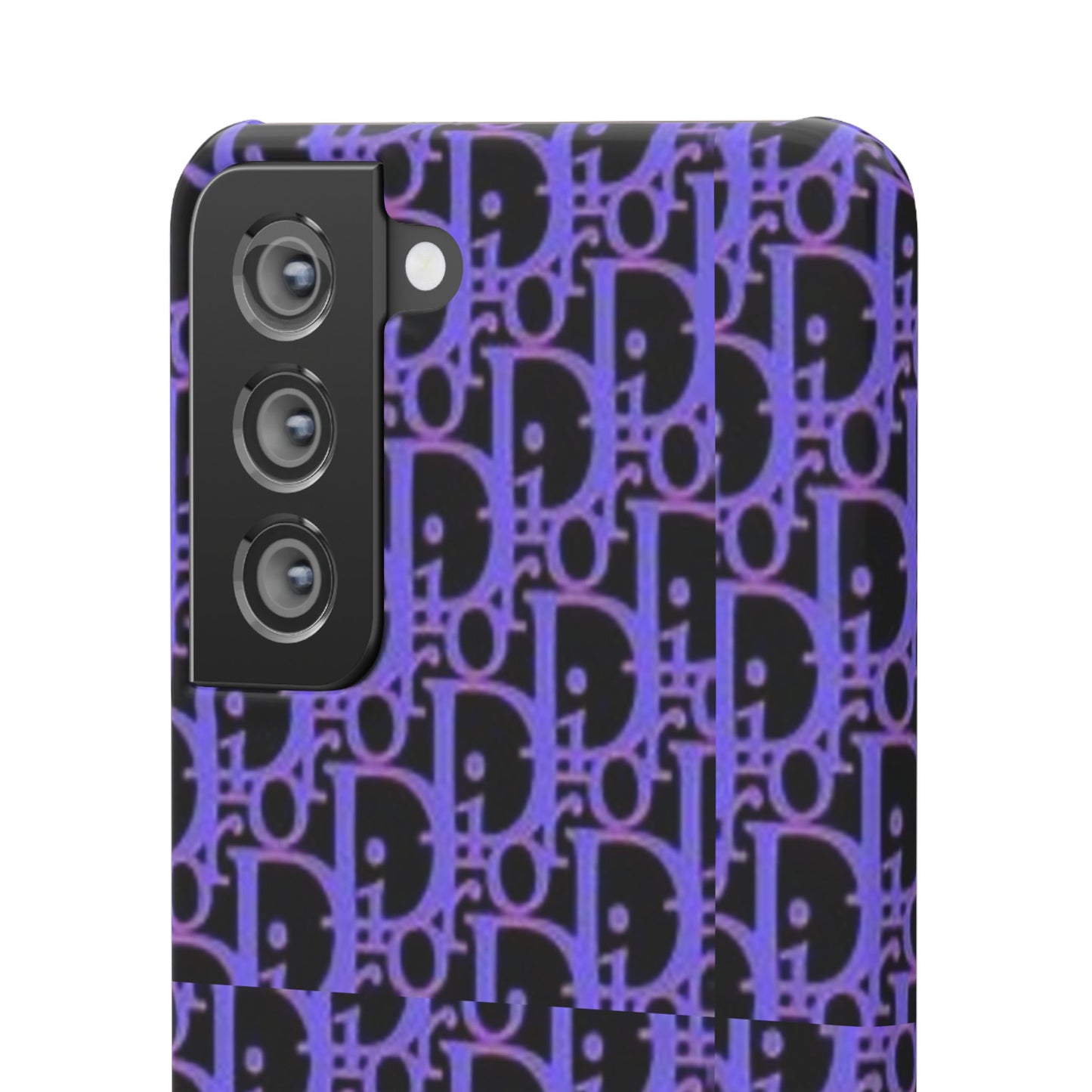 purple DIOR phone case