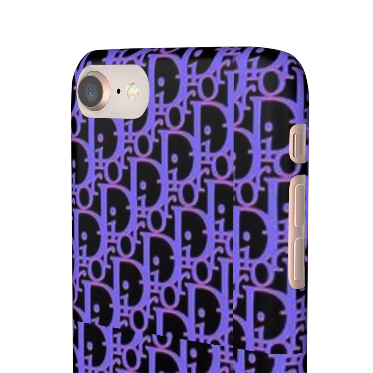 purple DIOR phone case