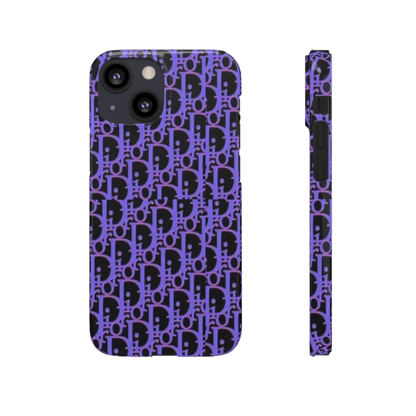 purple DIOR phone case