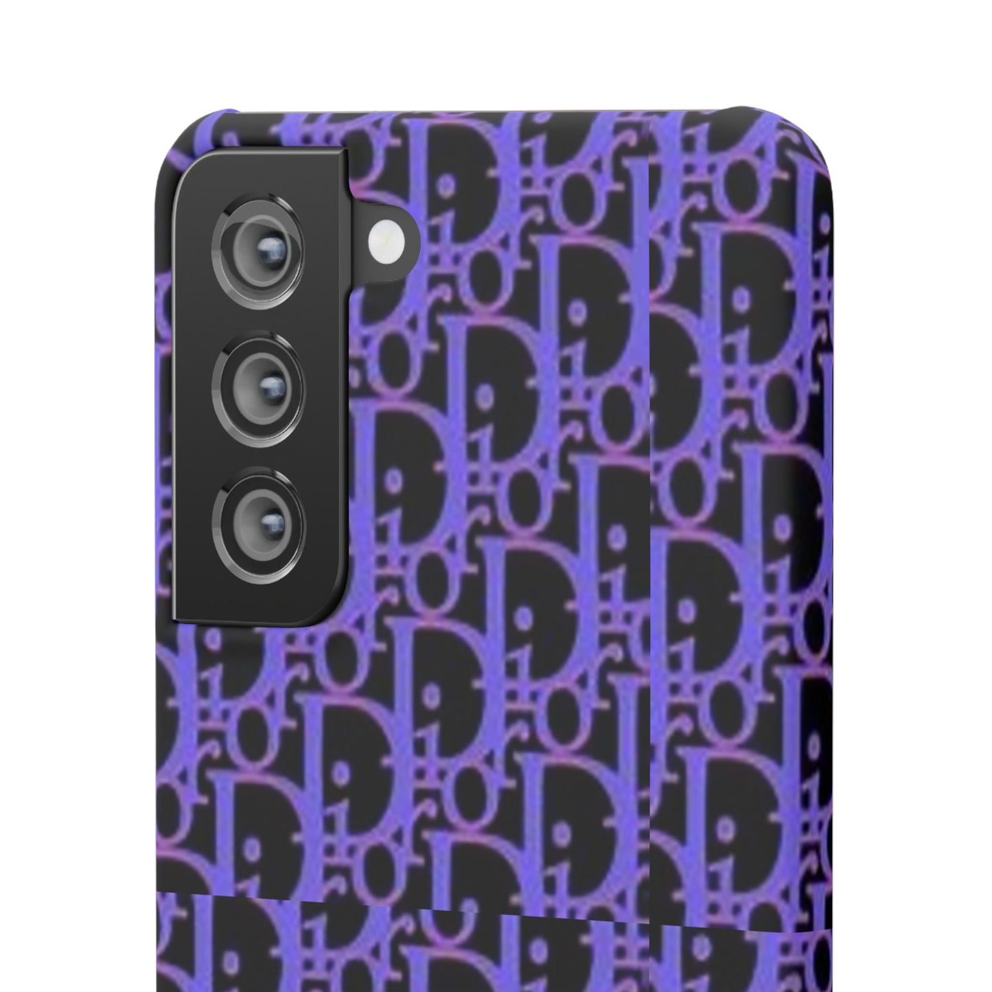 purple DIOR phone case