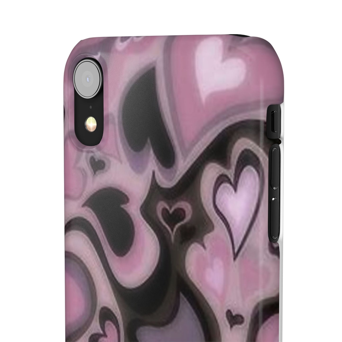 hearts pattern phone case