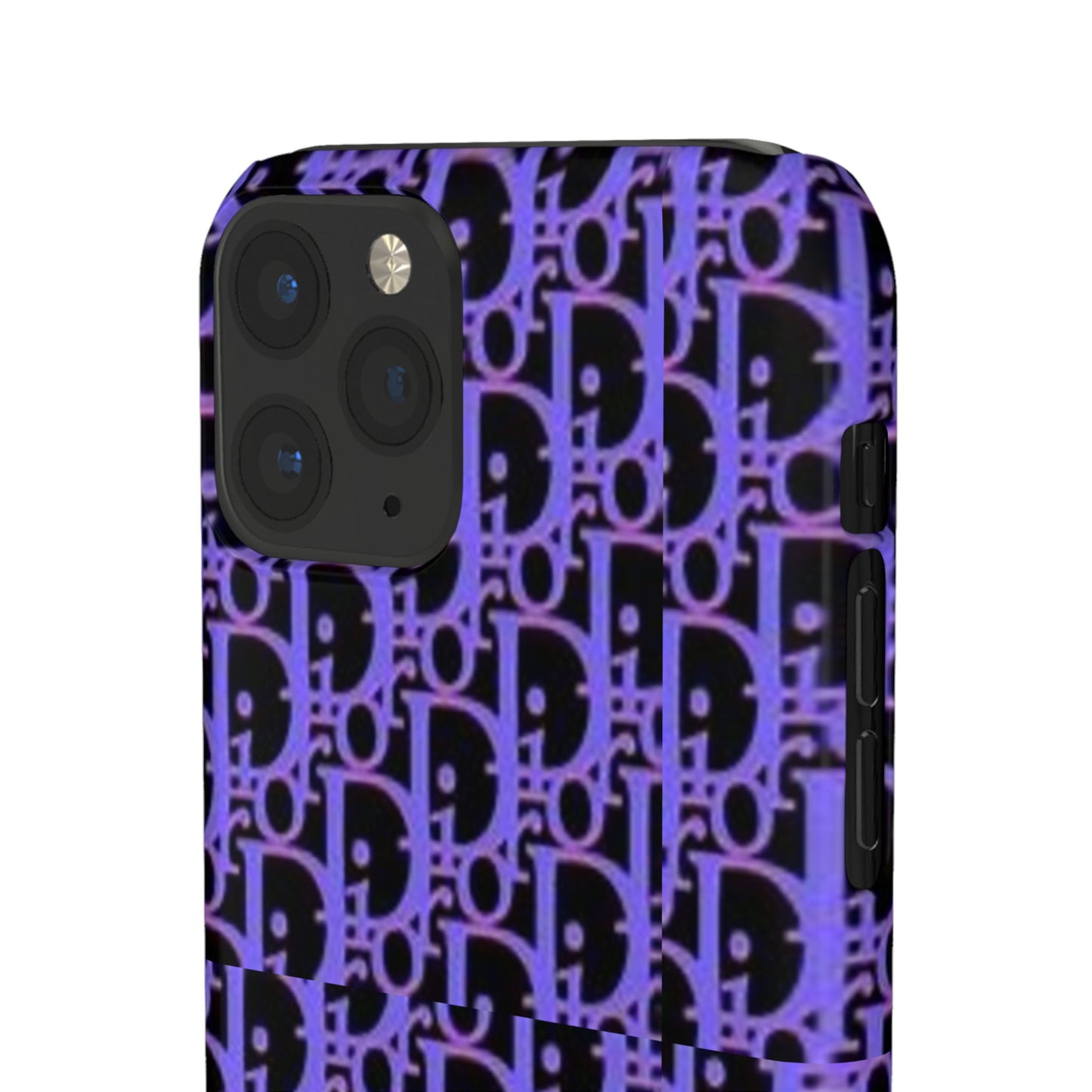 purple DIOR phone case