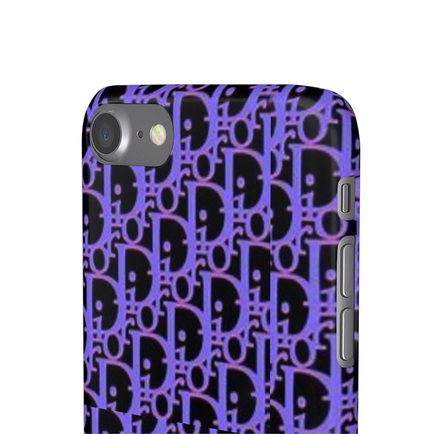 purple DIOR phone case