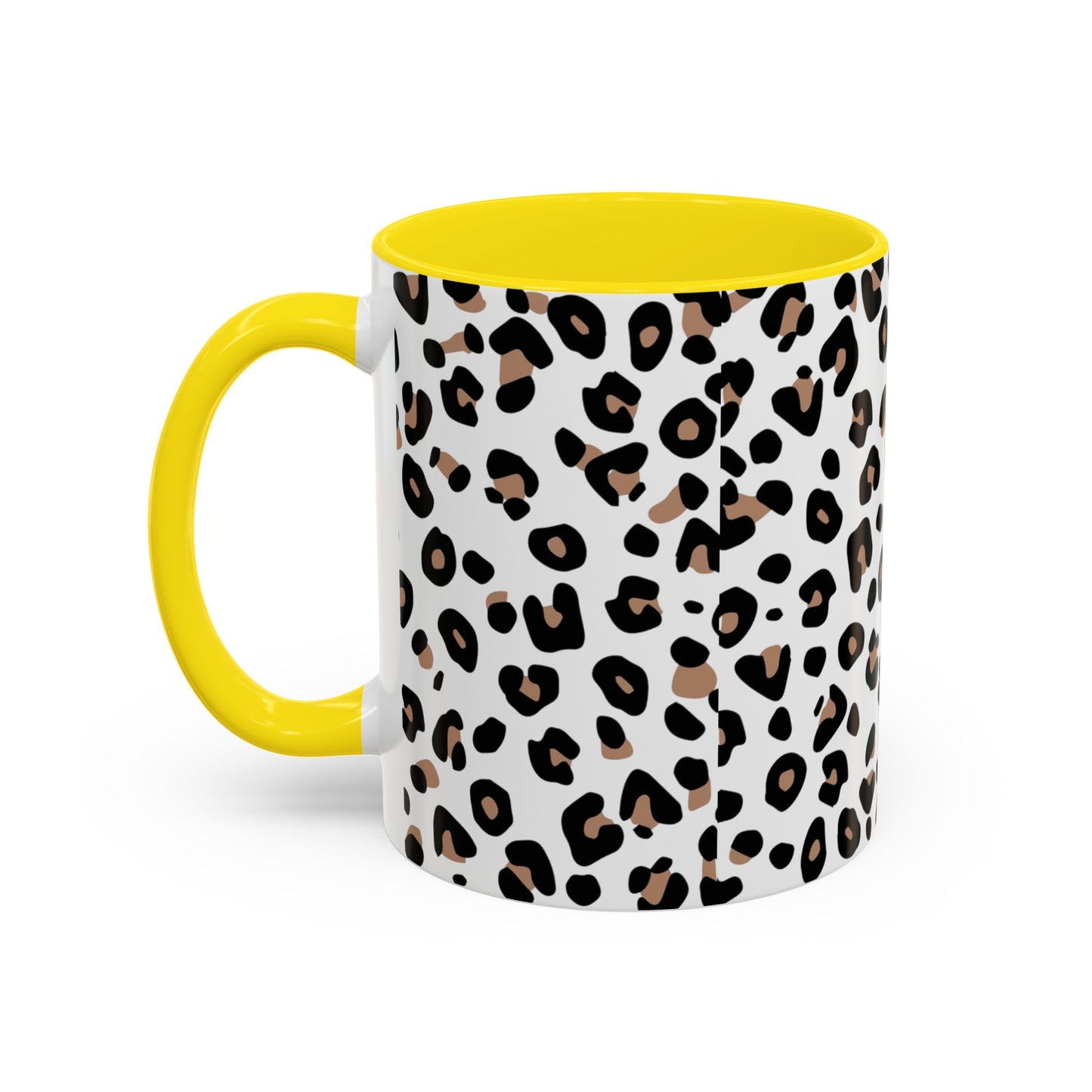 leopard print mug