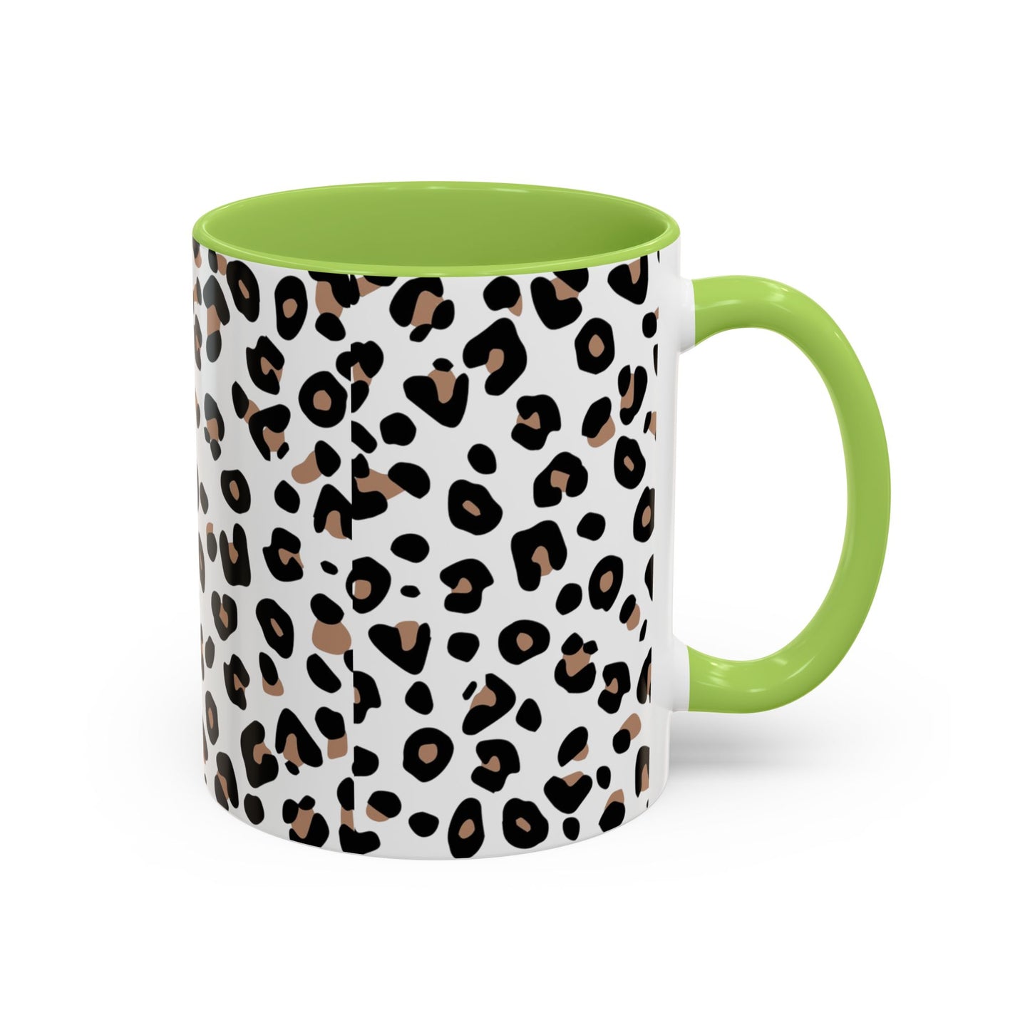 leopard print mug