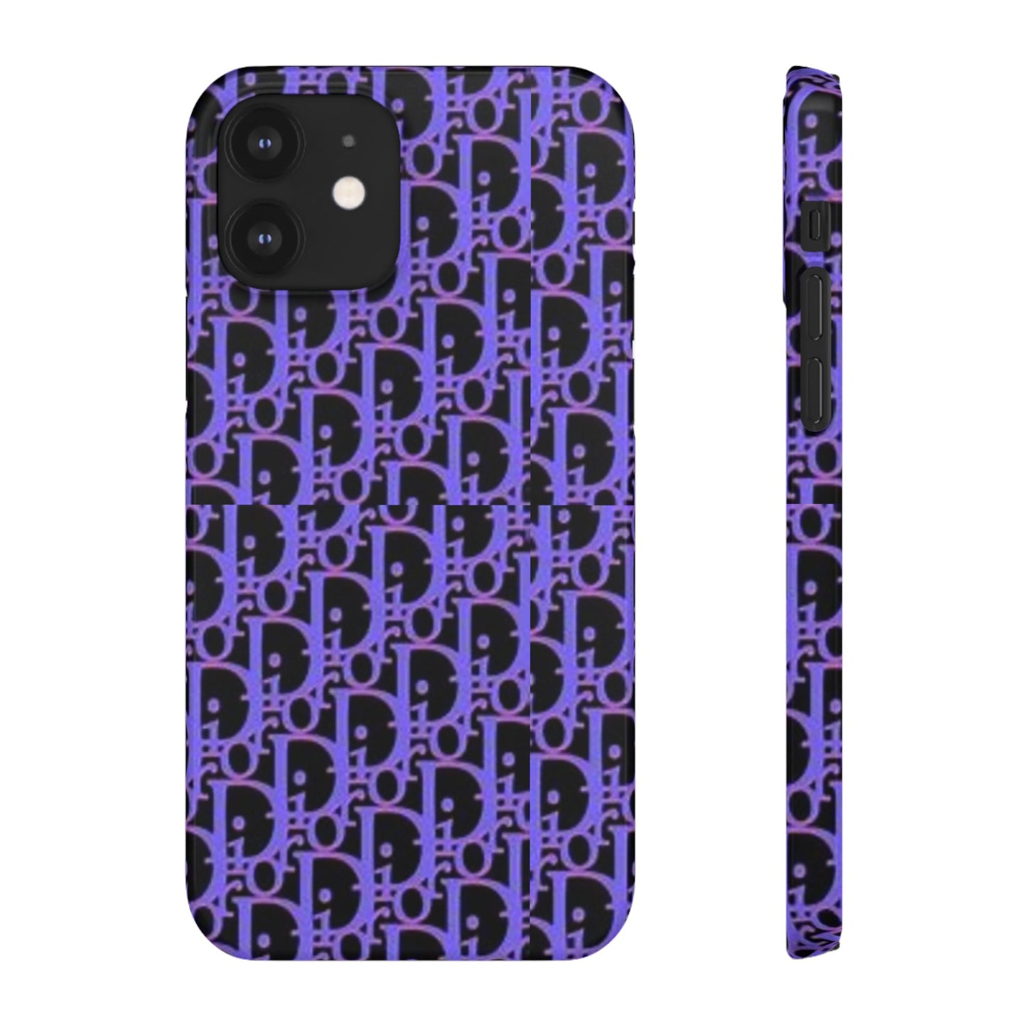 purple DIOR phone case