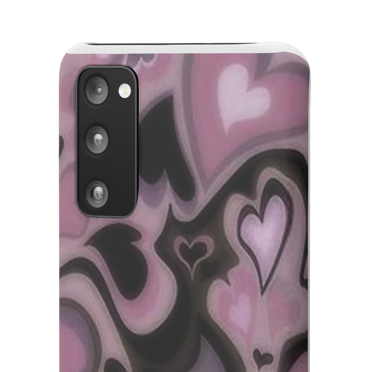 hearts pattern phone case