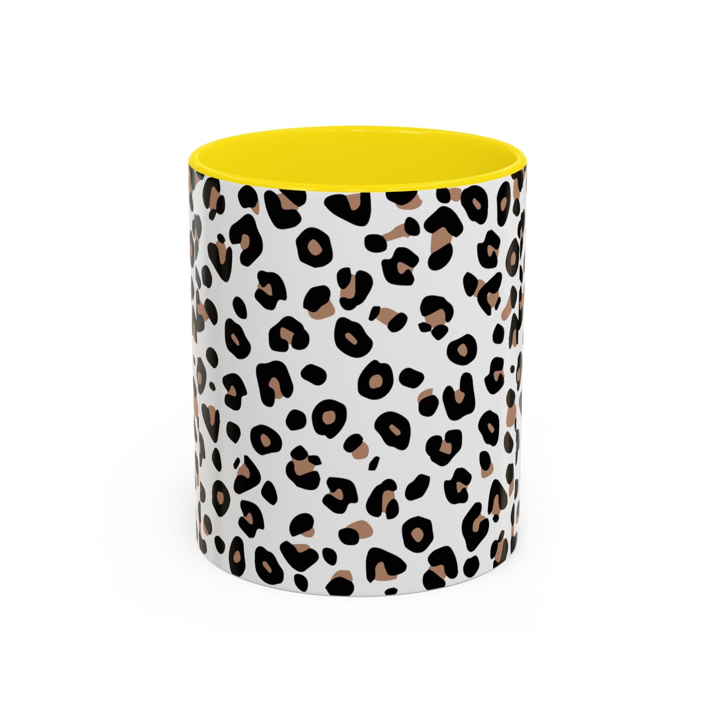 leopard print mug