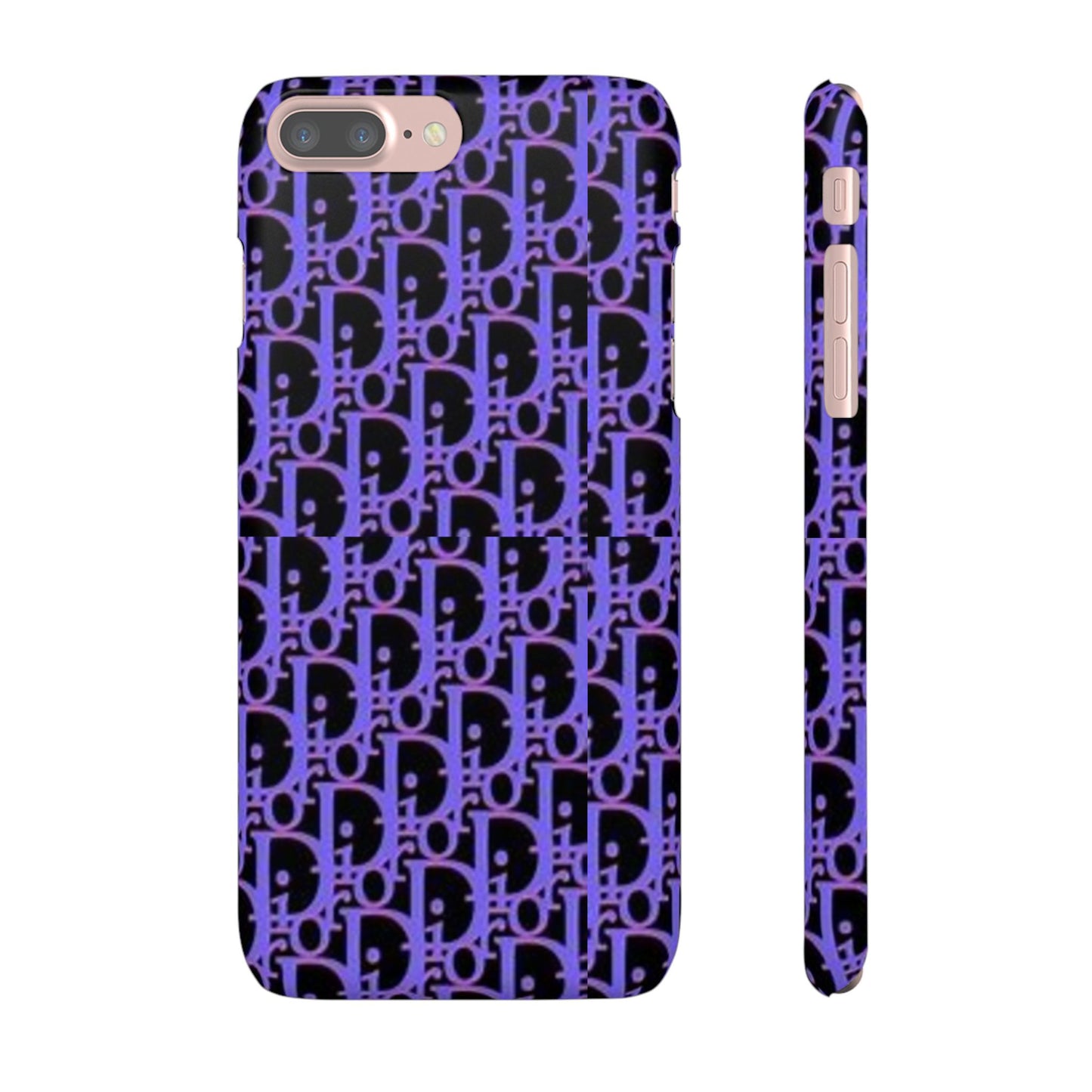 purple DIOR phone case