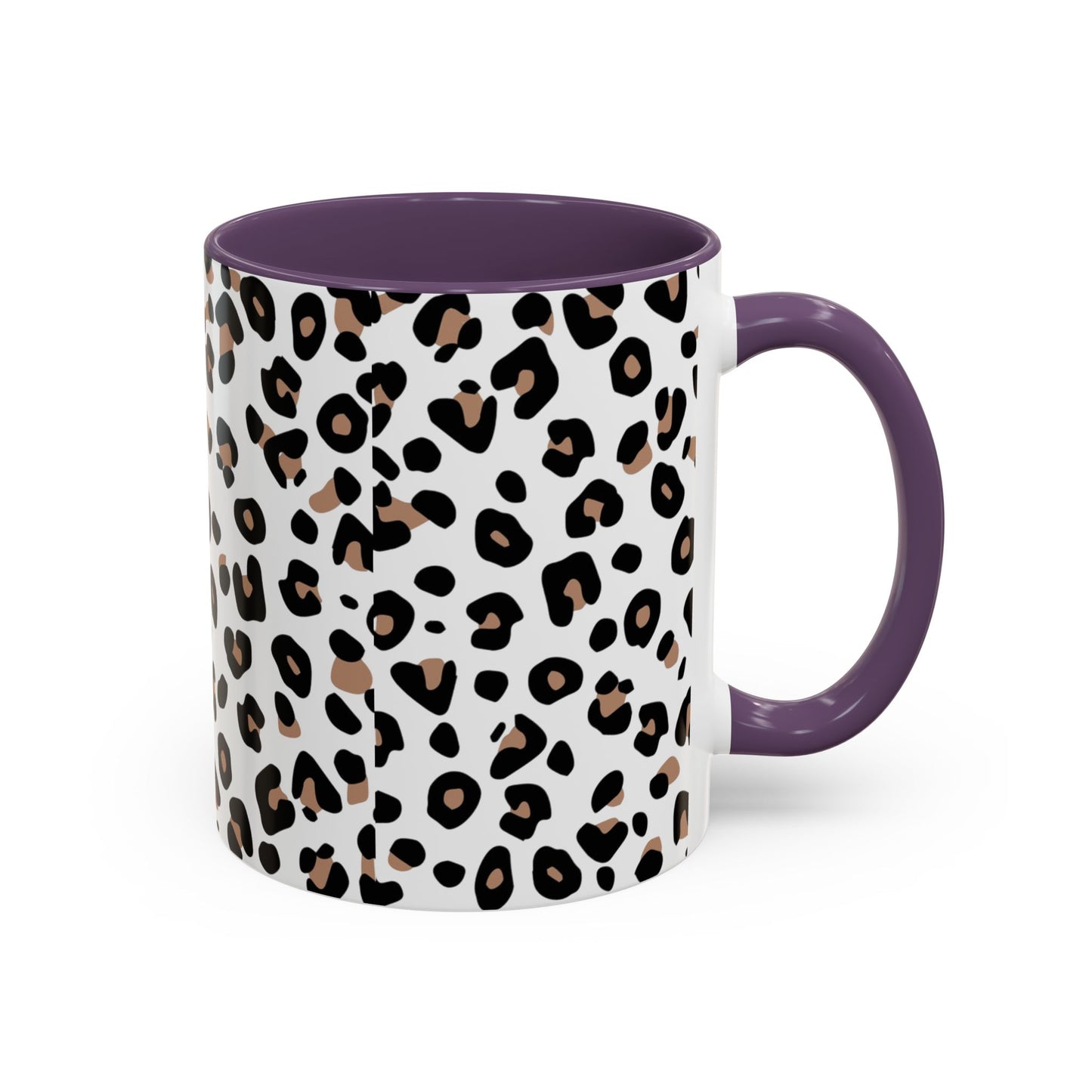 leopard print mug