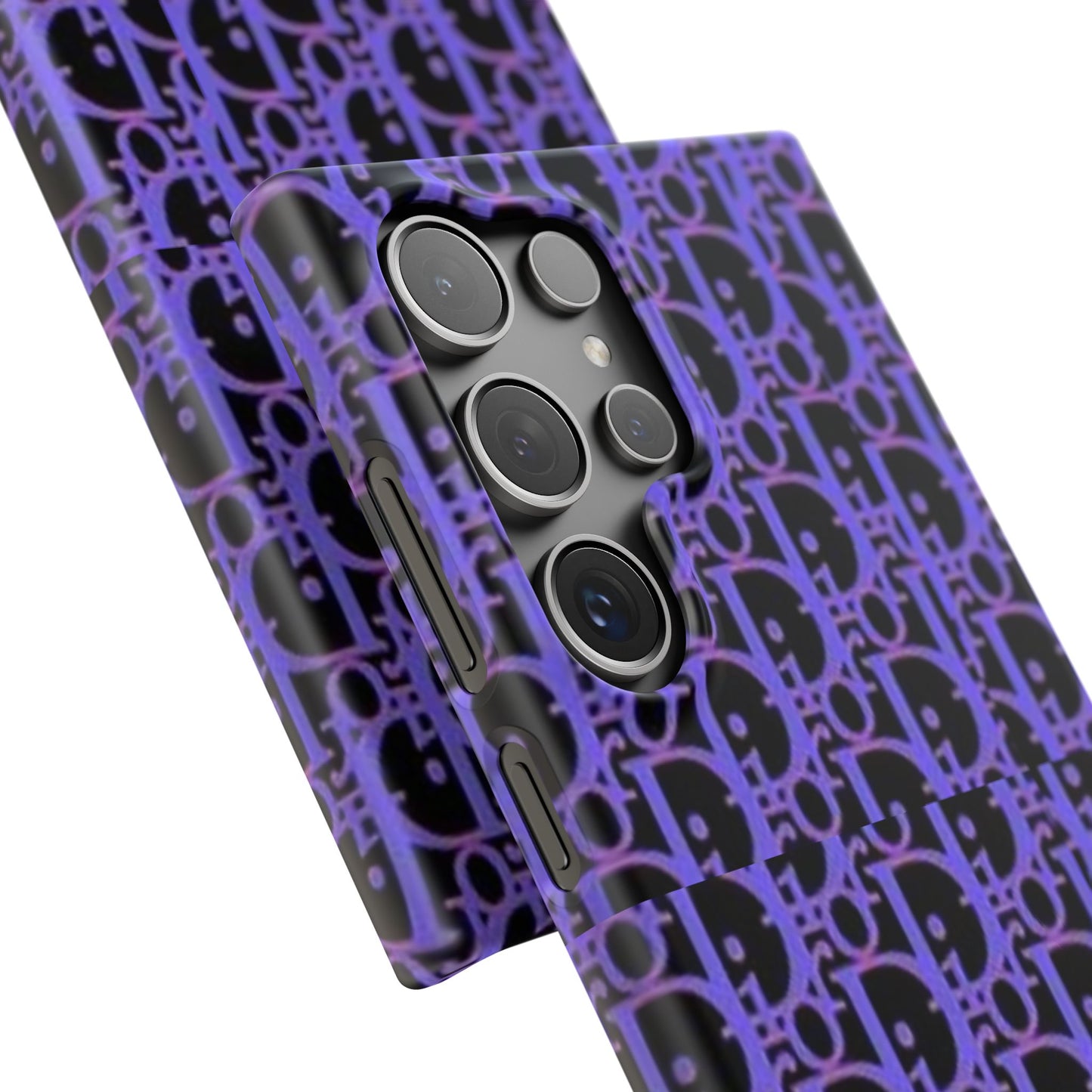 purple DIOR phone case