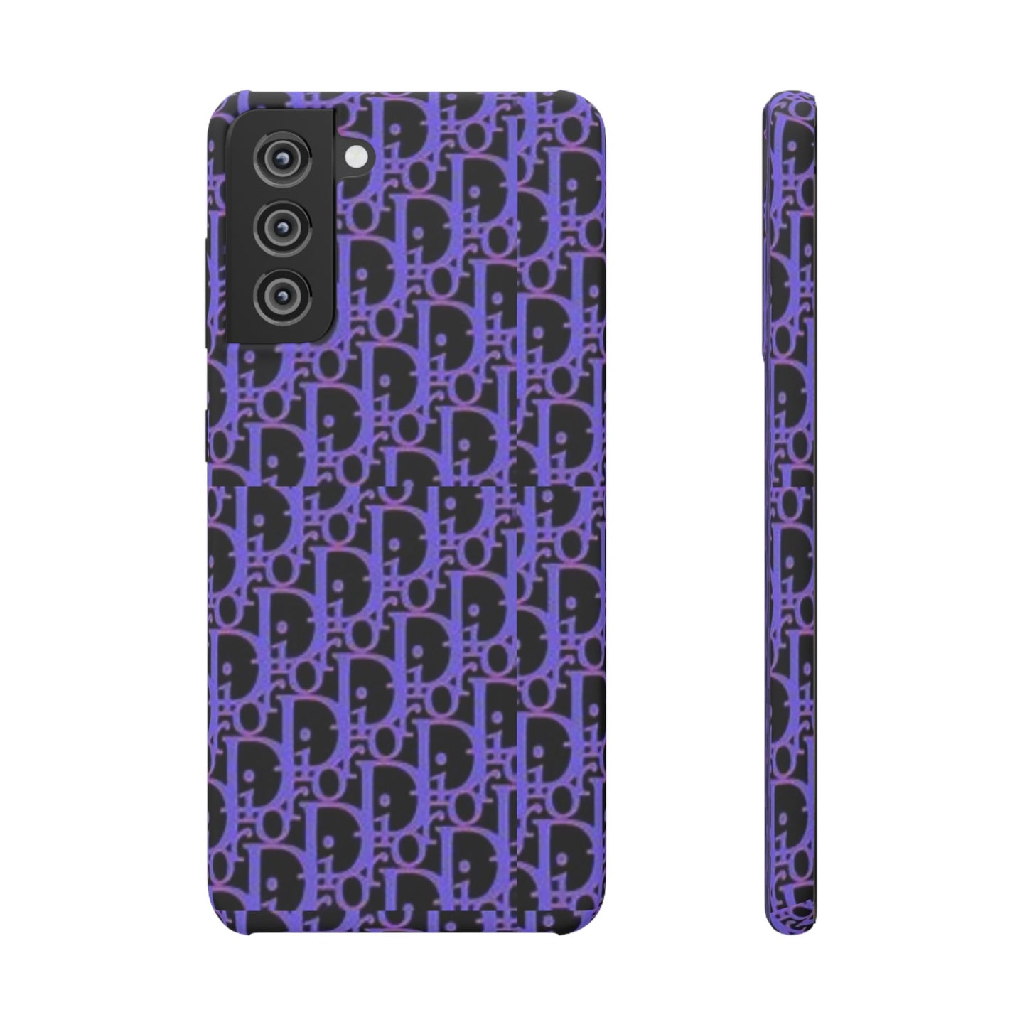 purple DIOR phone case