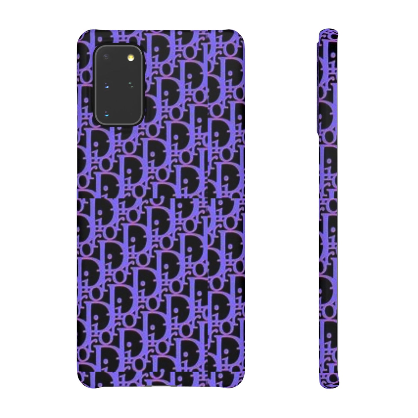 purple DIOR phone case