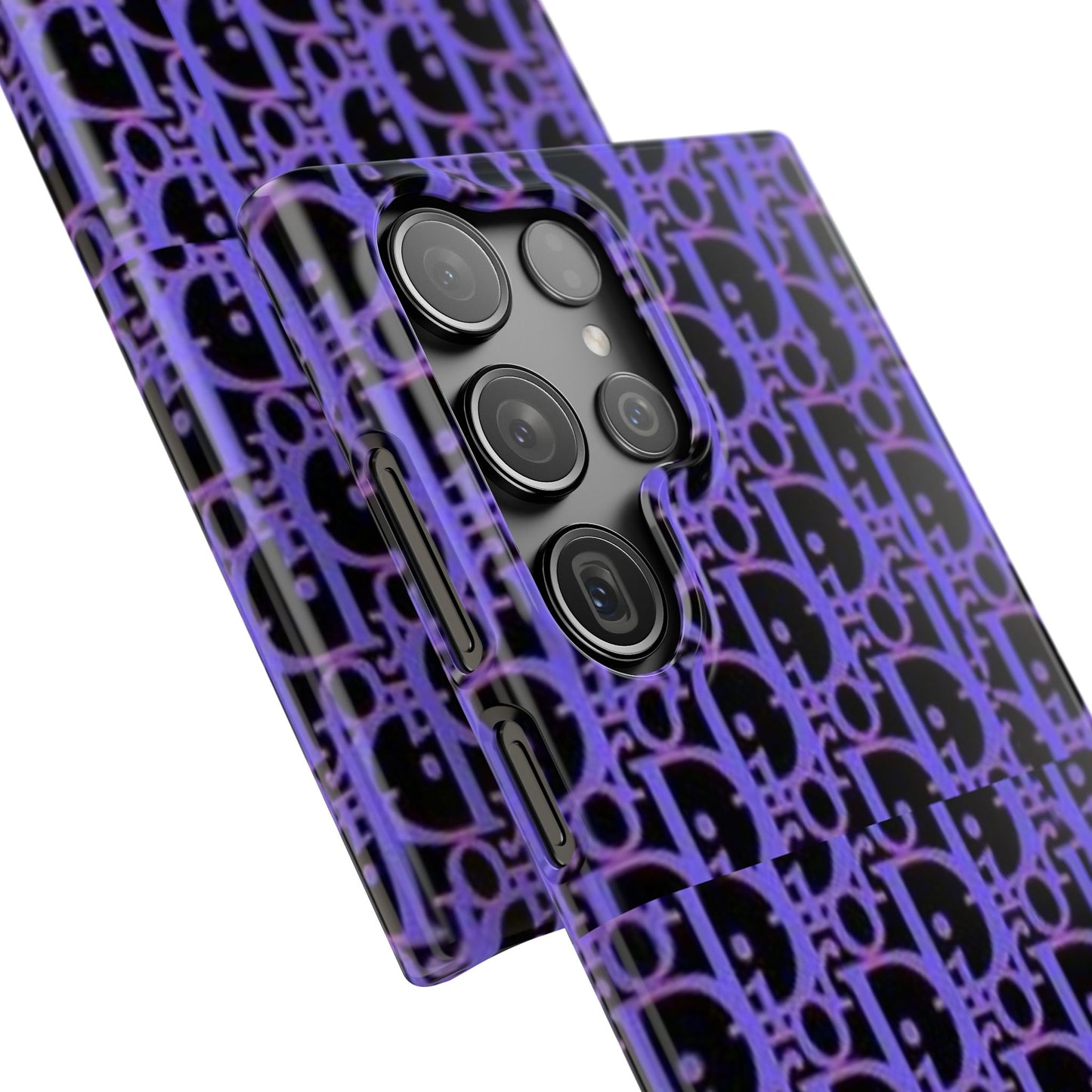 purple DIOR phone case