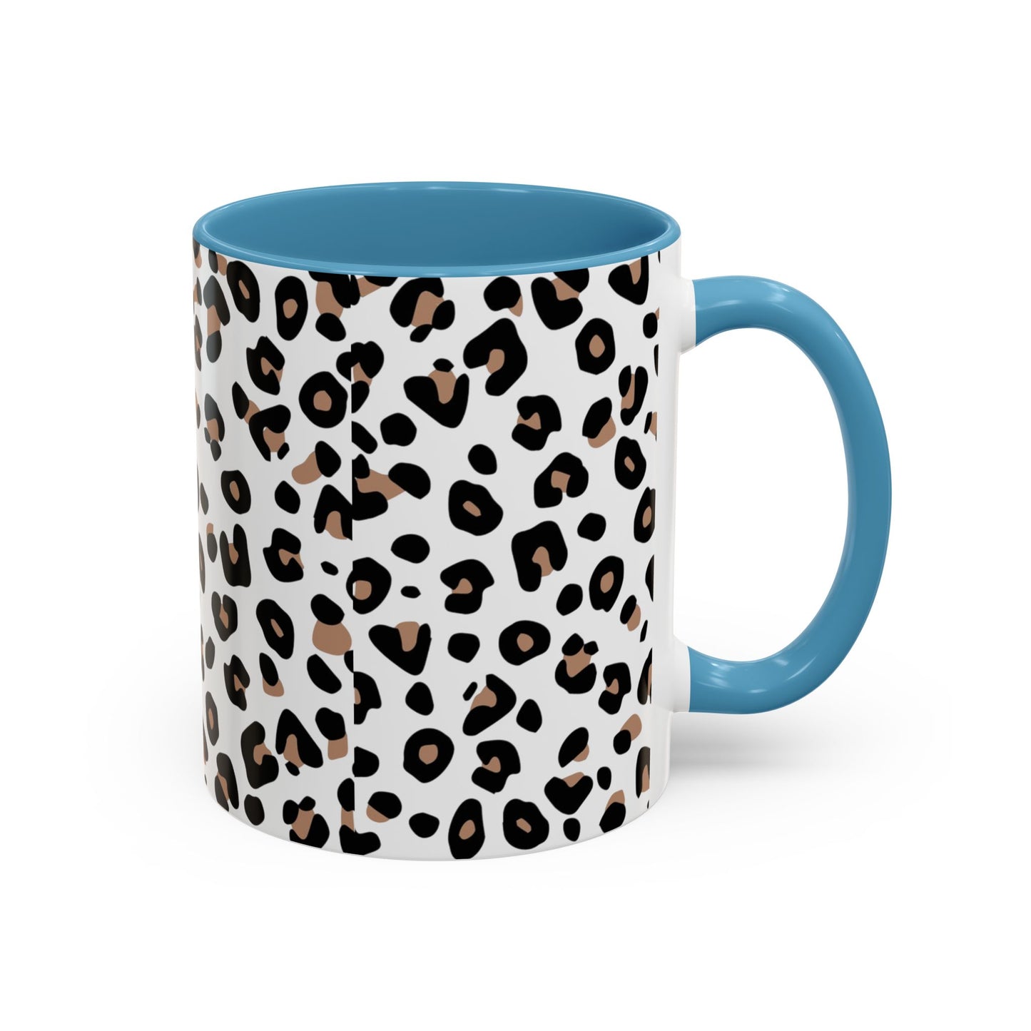 leopard print mug