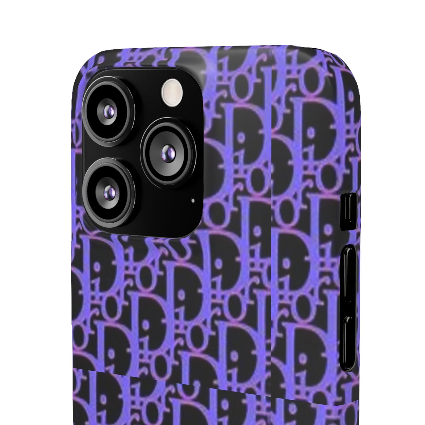 purple DIOR phone case