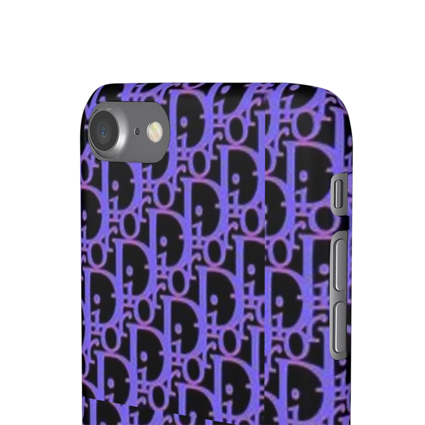 purple DIOR phone case