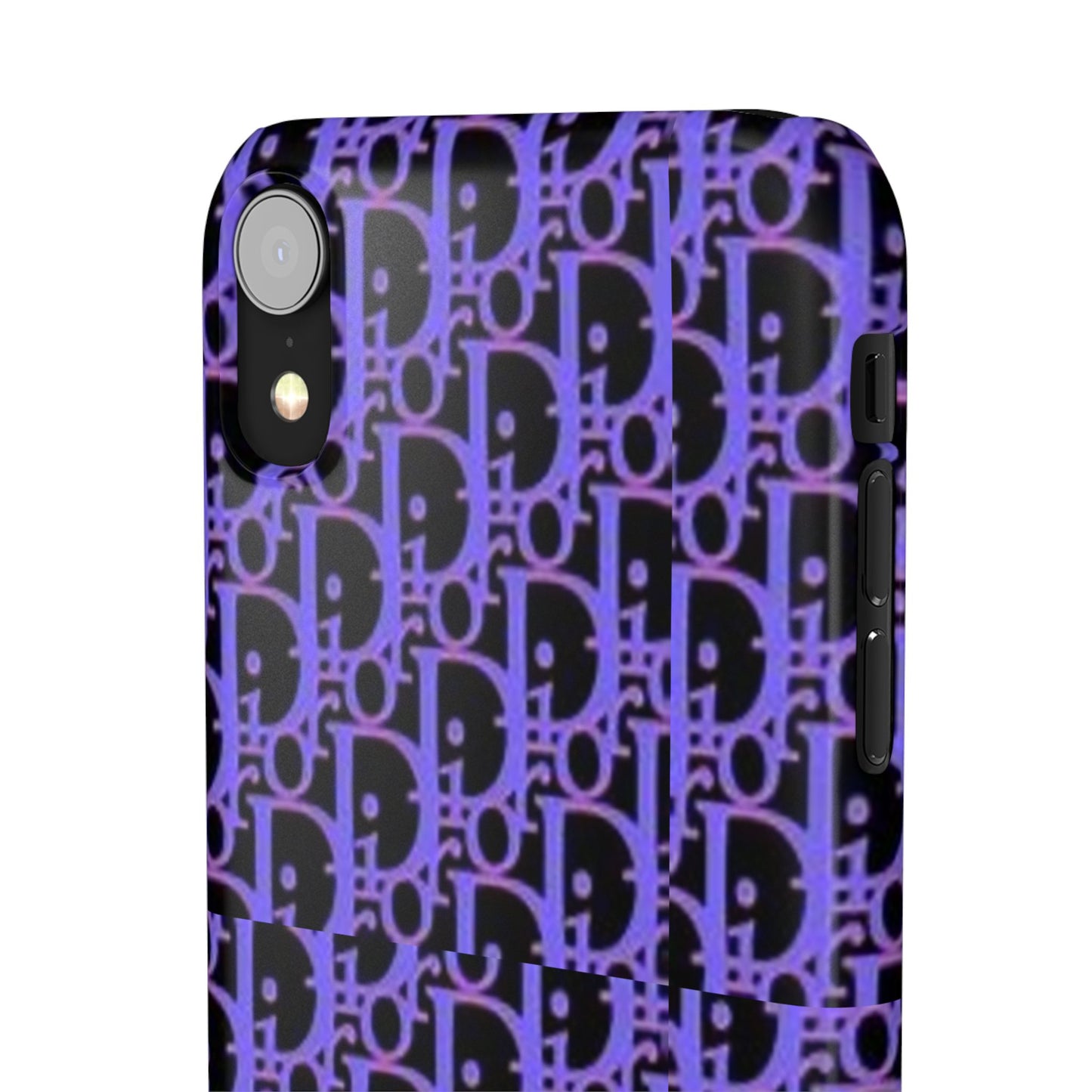 purple DIOR phone case