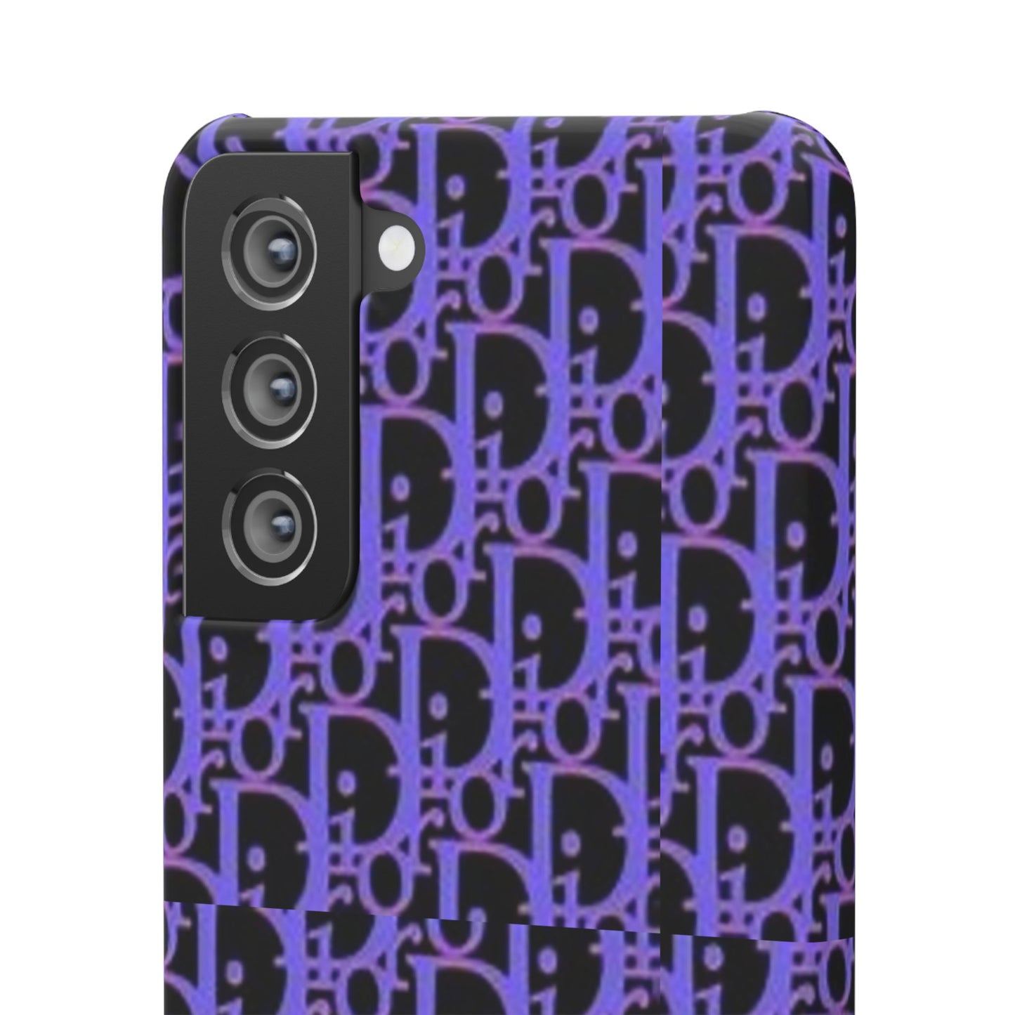 purple DIOR phone case