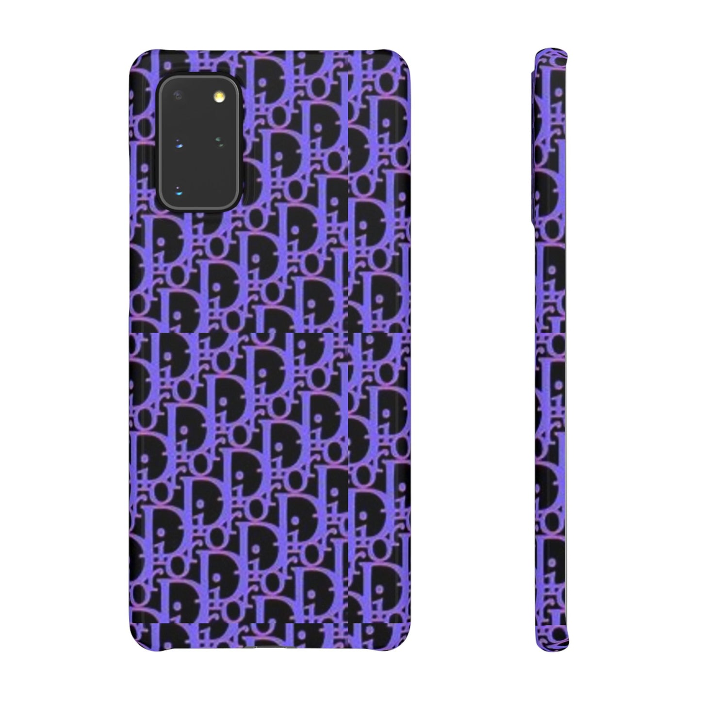 purple DIOR phone case