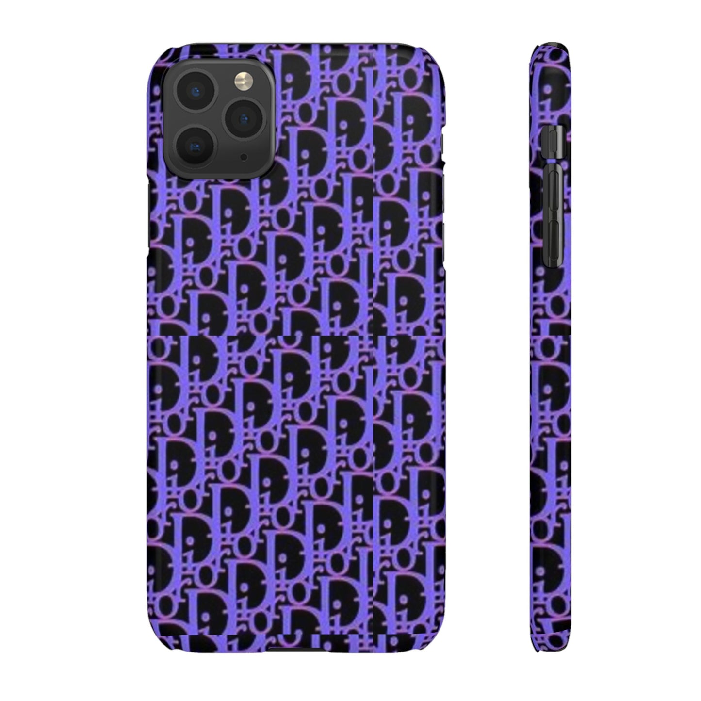 purple DIOR phone case