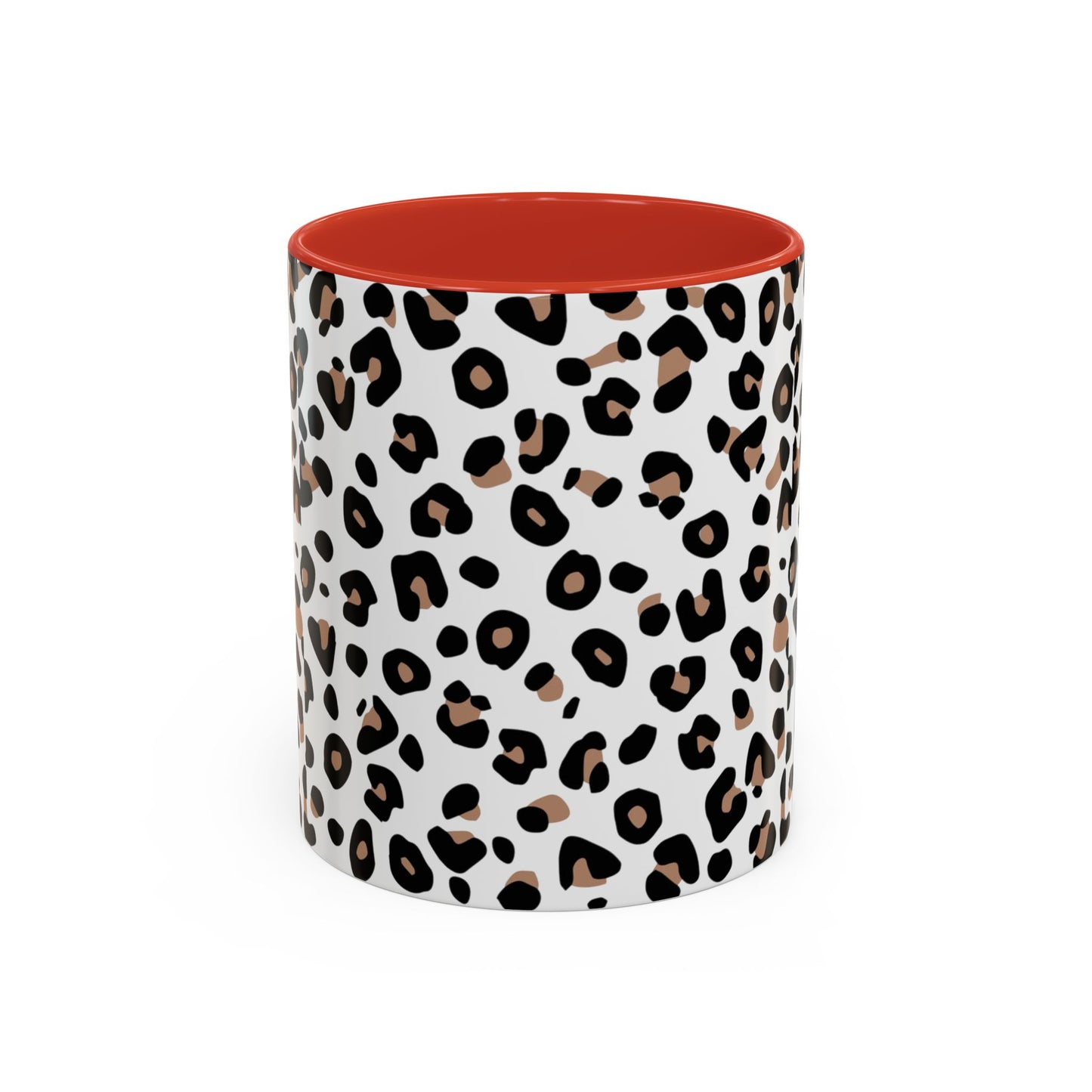 leopard print mug