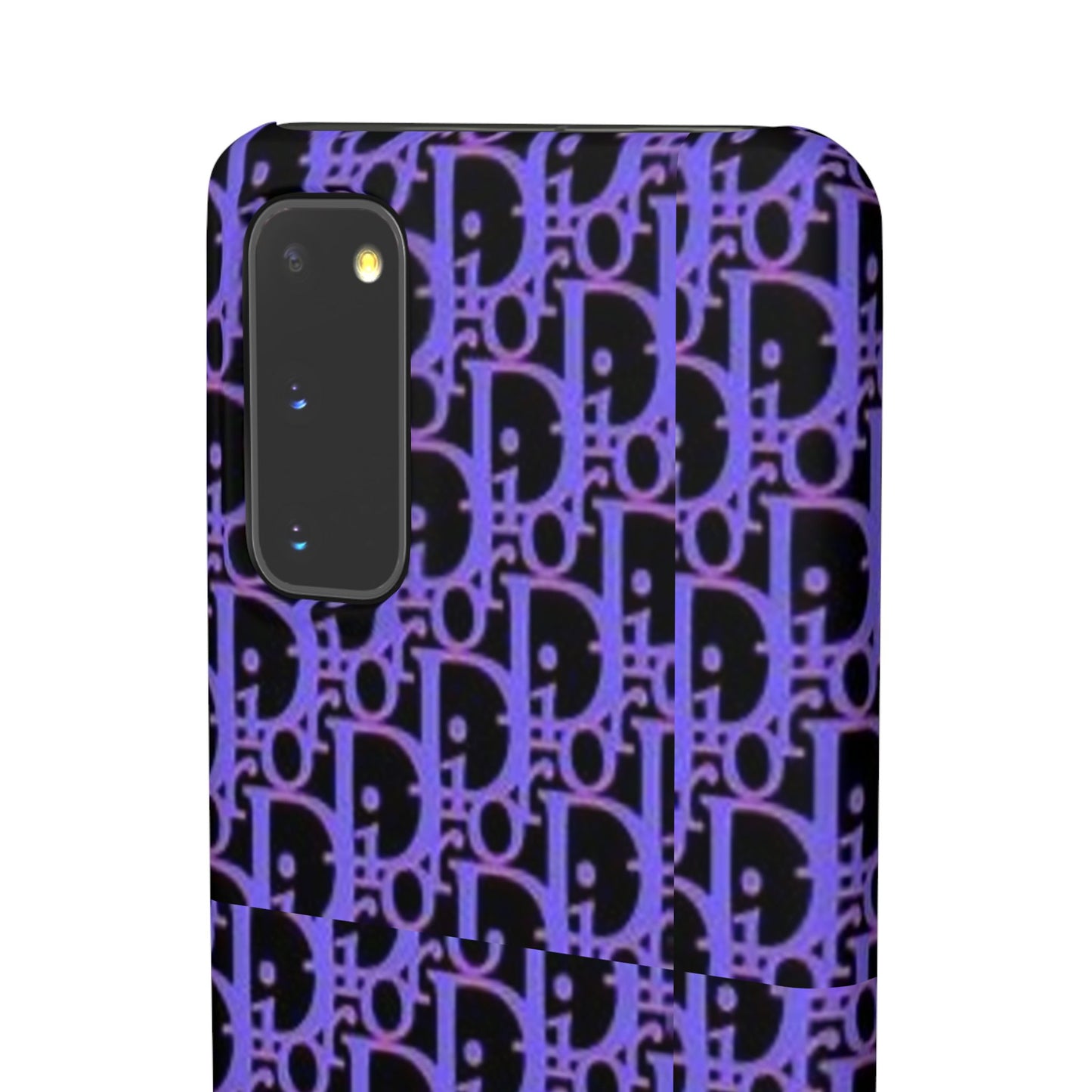 purple DIOR phone case