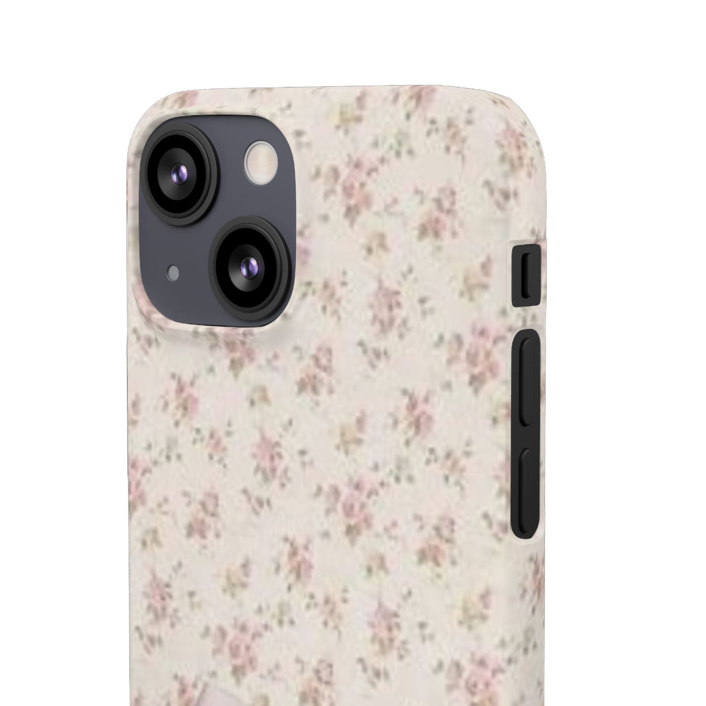 pink flower lace bow phone case